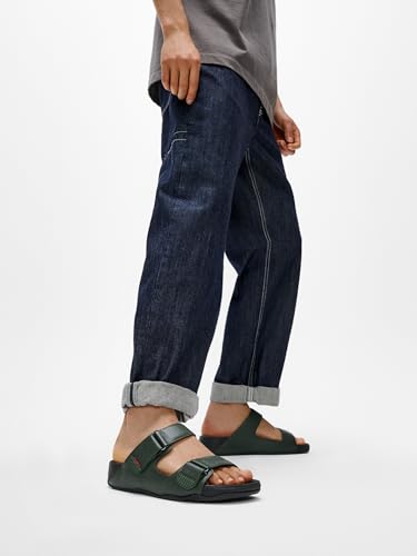 Image of FitFlop Men's Gogh Moc Slide Leather Sandal