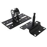 TANYTAO-SHOP Racks de Altavoces, Soporte de Audio Soporte de Altavoz Universal Inicio Teatro Acero Altavoz Ajustable Techo Soportes de Montaje en Pared Soportes para Altavoces de Audio, Altavoces