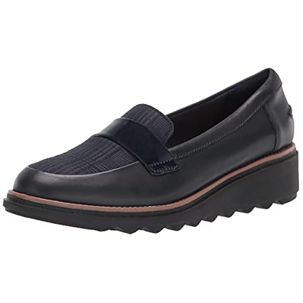 Clarks Sharon Gracie dames Instapschoen Sharon Gracie, Navy Interesse , 36 EU