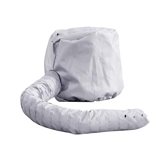 krupanidhi Hair Dryer Bonnet Hood Nylon Hair Dryer Attachment Head Cover Hot Oil Treatment Hat for Home & Salon,multicolor 1