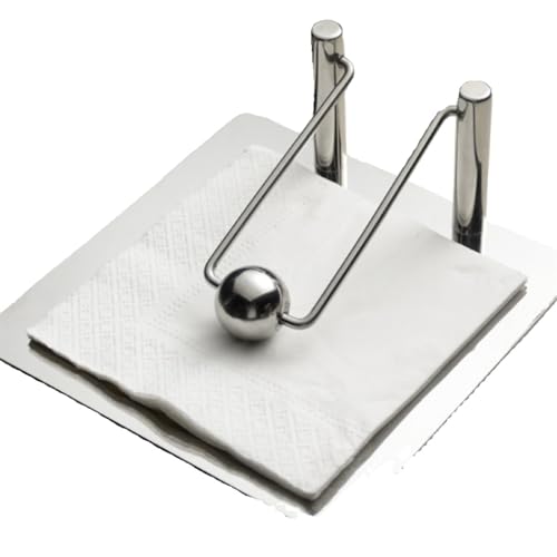 Distributeur de serviettes autonome avec bras lesté pour un accès et une organisation faciles sur les comptoirs de cuisine et les tables de salle à manger