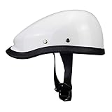 qloijnv Japanese Style Berets Retro Motorcycle Helmet Classic Motorcycle Half Helmet Motorcycle Half Helmet Sun Visor Quick Release Buckle DOT Approved Half Face Helmets for Men Women