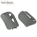 RLB-HILON 1Pair Sun Visor Pivot Trim Cap Compatible with Mercedes Benz R129 SL600 SL500 SL320 1994 1995 1996 1997 1998 1999 2000 2001 2002 Year, Gray Color