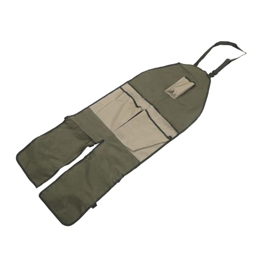 NinGYiYan Tablier de jardinage en tissu oxford tablier multi-poche multipocle de boucle réglable de protection de protection de protection du jardin pour atelier verger de garage
