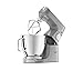 Kenwood Titanium Chef Baker XL KVL85.424SI - Küchenmaschine mit integrierter Waage & 2 Rührschüsseln, 1200 Watt, inkl. 4-teiligem Patisserie-Set, Glas-Mixaufsatz & Zerkleinerer, Silber