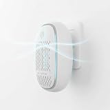 Design Luftreiniger Steckdose - Minimalistischer Luftfilter | Kompakter Ionen-Reiniger in Matt-Wei...