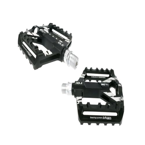 GALPADA 1Pair Non Slip Mountain Bike Pedals Durable Flat Platform for Comfortable Riding Design for Road Touring and