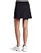 Skirt Sports Gym Girl Ultra Skirt with Athletic Shorts, Black, Large