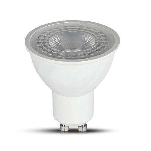 V-Tac Faretto Led Gu10 4,5W 110° Compatibile Con Google Home E Amazon Alexa Tramite App Smart 3 In 1 Dimmerabile