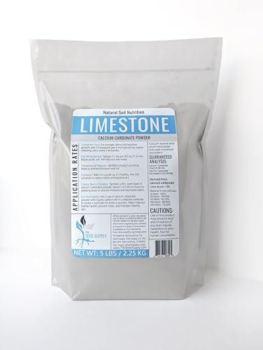 5 Pounds Calcium Carbonate Limestone Powder by The Seed Supply