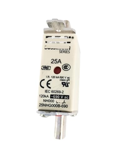 Fusible 25NHG000B-690 de haute précision en céramique pour réseau électrique industriel