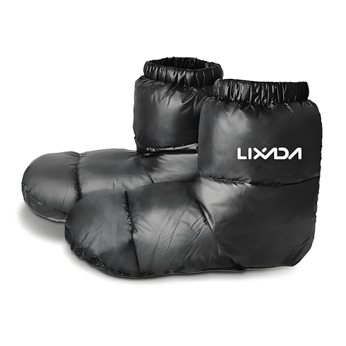 Lixada Ultralight Duck Down Booties
