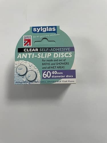 SylglasASDCL Anti-Slip Discs (x60) - Clear