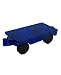 Mag-Genius Magnet Tiles Car Set Magnet Car Truck Train Magnet Building tile Magnet Toy Add On, Red/Blue, 2 Piece