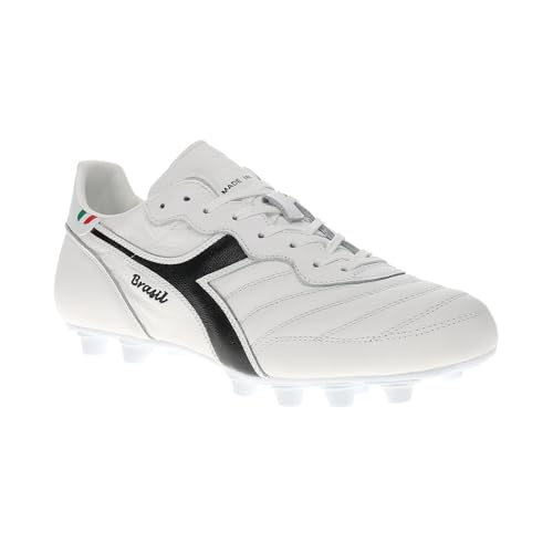 Diadora Mens Brasil Ita Og Lt Plus Mdpu Soccer Cleats - White2