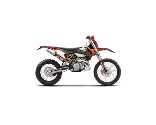Kit Déco Moto Cross Reflex KTM Exc-Excf Noir design adhésif épais