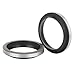 1pc GA Metal Shell Dustproof Ring - 21mm-25mm Inner Diameter, Nitrile Rubber & Iron Shell, for Industrial use(23x33x5/8)
