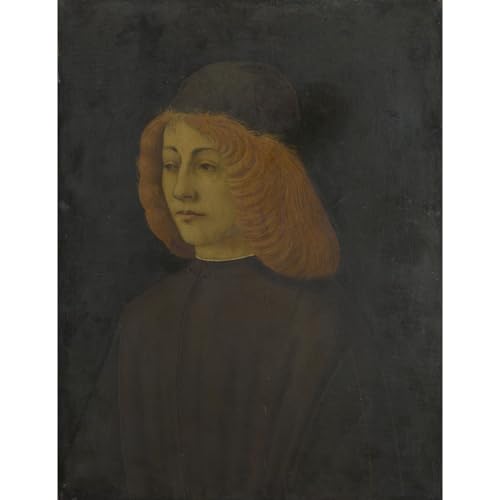 Portrait d'un jeune homme italien ARTICULOZY impression toile 61x45,7