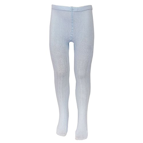 Bowbear 2-Pair Girls Warm Winter Cotton Ribbed Tights2