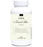 FounditGood FiG Nutra NourishHair Capsules | Comprehensive Hair Care with Moringa, Fenugreek, Bhr...
