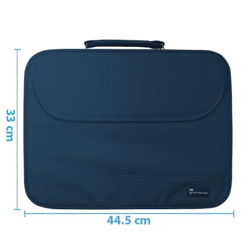 Funda para portátil de 15.6 pulgadas Techmade impermeable con asa acolchada 2