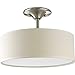 Produktbild Progress Lighting P3939-09 Inspire Collection 2-Light Semi-Flushmount, Brushed Nickel by Progress Lighting