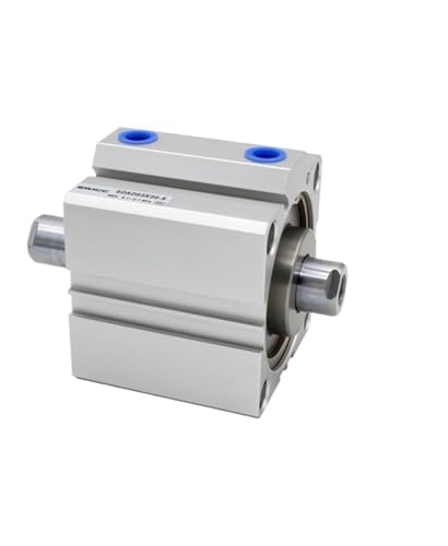 Cylindre compact double tige SDAD25 pour automatisation industrielle