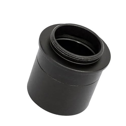 顕微鏡キット 顕微鏡カメラ C マウント アダプター C マウント - 1.25 インチまたは 23.2 mm アダプター C マウント アダプター リング 顕微鏡天体望遠鏡と C CS CCD USB カメラを接続 顕微鏡レンズアダプター(C to 1.