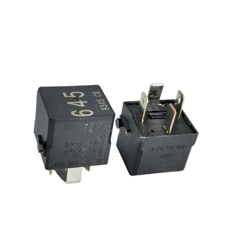 Relais de voiture 645 12V 40A à 4 broches pour climatisation et phare