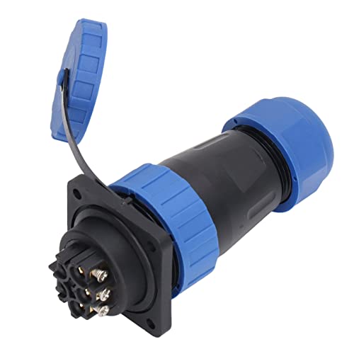 Acogedor �h���v���O�\�P�b�g�R�l�N�^ �h���d���R�l�N�^ �q��d�� 380V 45A �o�b�N�i�b�g4�����c IP68 �l�W�����t �ʐM�p (5�s��)