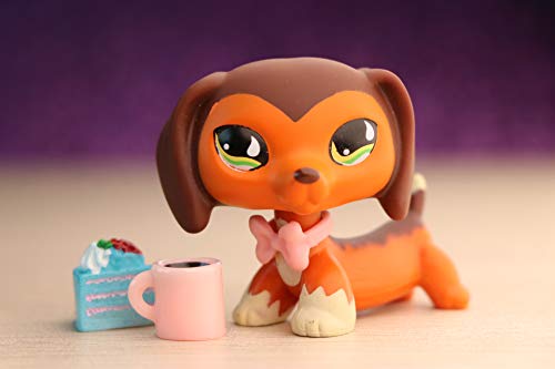 TTtoy lps Rare Figures Collectable, lps Collie lps Great Dane lps Shorthair Cat lps Cocker Spaniel lps Dachshund with lps Accessories (lps Dachshund 675)