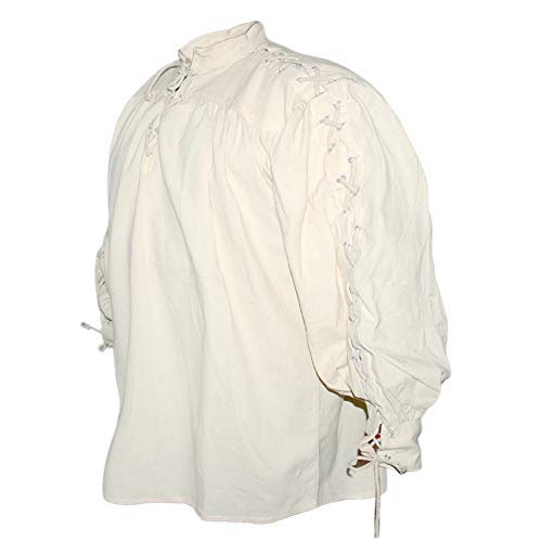La chemise pour homme à lacets de style médiéval