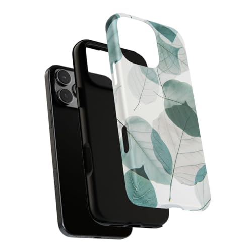 Coque rigide mate iPhone 16 Pro Max au motif translucide bleu - 3
