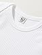 Care Baby Body Kurzarm aus gerippter Baumwolle, 5er Pack White (100), 56