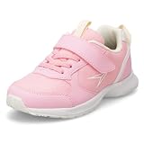 [シュンソク] スニーカー キッズ 男の子 女の子 子供靴 幅広 軽量 15~22cm 3E SJC 2530 ピンク 20.5 cm 3E