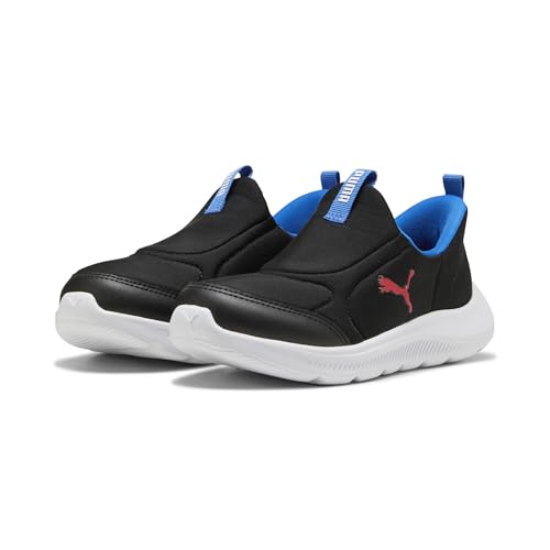 Zapatillas cómodas Puma Fun Racer 2 Sliptech para niños que buscan autonomía