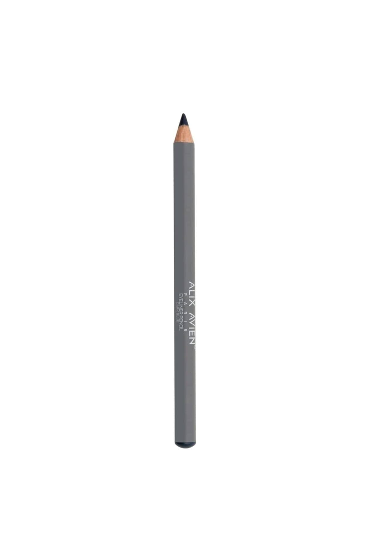 ALIX AVIEN Suya Dayanıklı Yoğun Pigmentli Kremsi Kolay Sürüm Lacivert Göz Kalemi - Eyeliner Pencil Dark Blue
