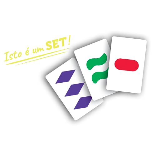 Galápagos, SET, Jogo de Cartas para Amigos, 1 a 20 jogadores, 20 minutos por partida