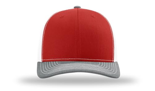 Image of Richardson 112 Trucker Hat - Premium Blank Baseball Cap, Adjustable Snapback Hat - Structured Six Panel Richardson Blank Hats