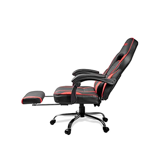 Cadeira Gamer Reclinável GT Red com apoio para pés | GT Gamer