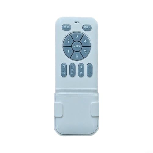 Mando inalámbrico inteligente para ventilador de diseño y lámpara regulable blanca 4