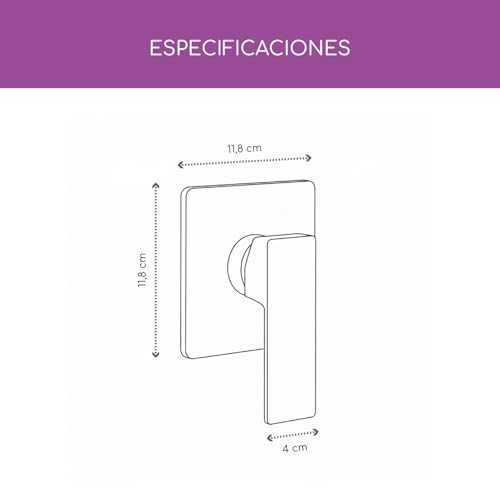 Válvula monomando para regadera 19 Imagen adicional