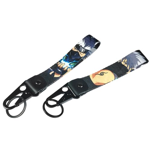 Image of 1Pack Anime Keychian,Japanese Culture Motorcycle & Auto Key Tags Jet Tag for Car Scooter Keys (AK-9-02-B)