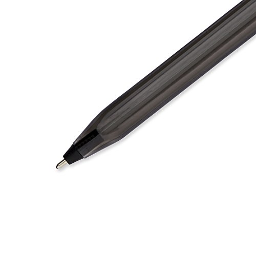 Image of Paper Mate InkJoy 100ST Ballpoint Pens, Medium Point (1.0mm), Black, 18 Count (Pack of 12)