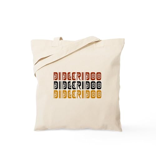 CafePress Fun Didgeridoo Tote Bag Natural Canvas Tote Bag, Reusable Shopping Bag