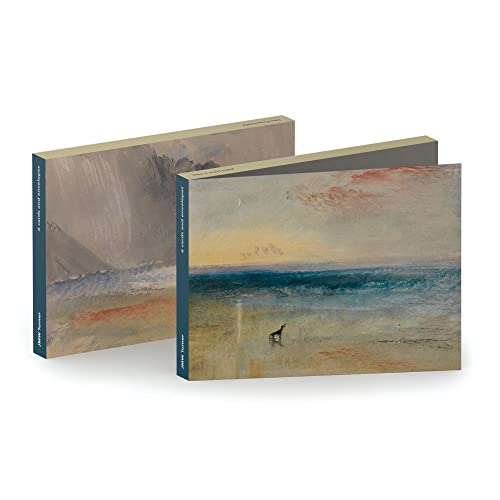The Courtauld, JMW Turner Seascapes, lot de 6 cartes de vœux vierges, (17 x 12 cm)