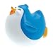 Nuby Penguin Slide Bath Toy Play Set with 4 Bath Squirters - Baby Bath Toys for Boys and Girls 12+ Months - Suction Cup Toy Attaches to Shower Wall