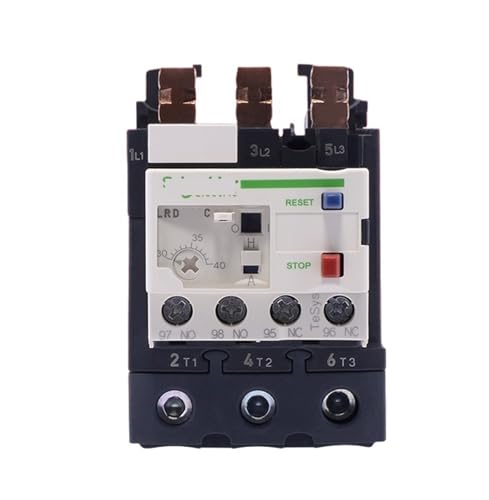Relais thermique LRD340C protection surcharge triphasée boîtier de commande 30A 40A