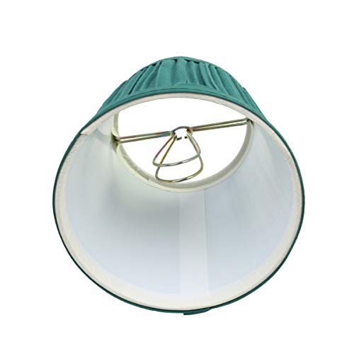 Renovators Supply Manufacturing Green Lamp Shades For Table Lamps 4 In. Tall Pleated Lamp Shade For Table Lamp Shade Replacement #TOP5