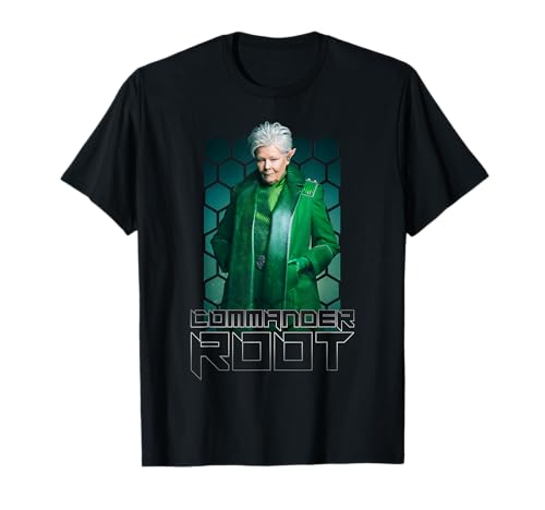 T-shirt Disney Artemis Fowl Commander Root vêtement graphique portrait Julius Root